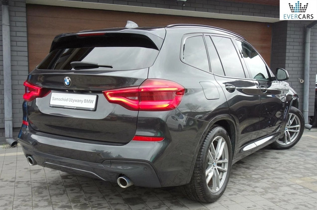 BMW X3 cena 135900 przebieg: 155000, rok produkcji 2018 z Pisz małe 781